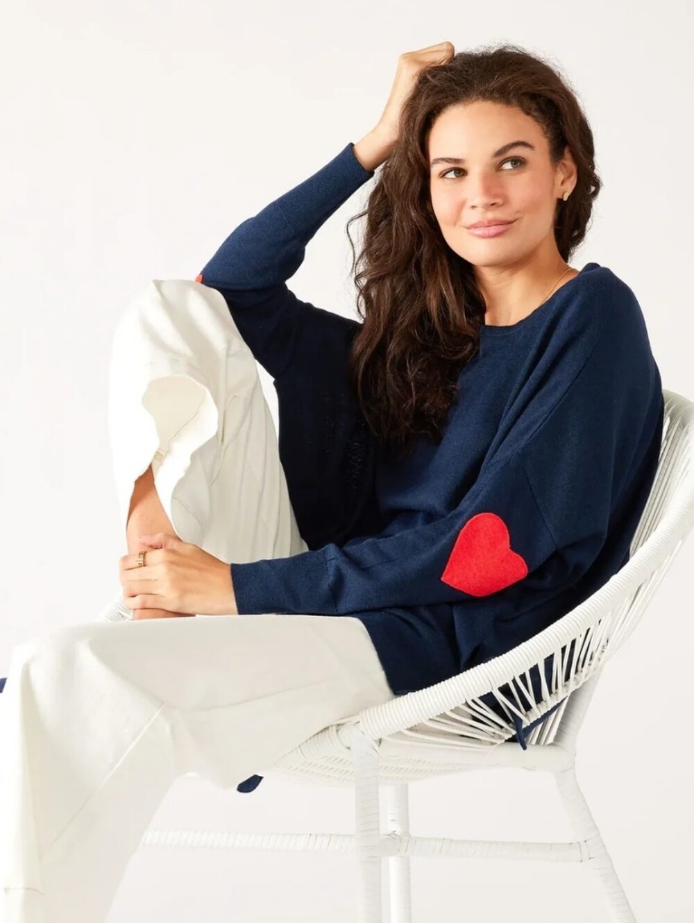 Mersea Amour Sweater In Navy